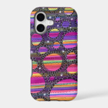 Rainbow Circle Doodle iPhone 11 Case