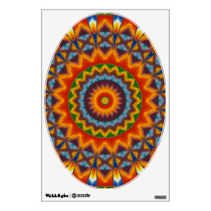 Rainbow Circles - Art for Your Toilet Wall Decal