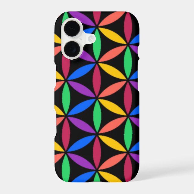 Rainbow circles Case-Mate iPhone case (Back)