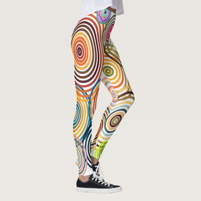 Rainbow Circles  Leggings (Right)