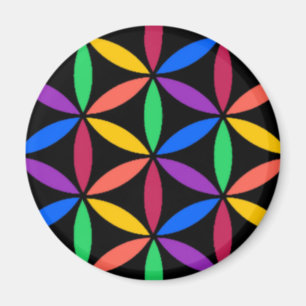 Rainbow circles magnet