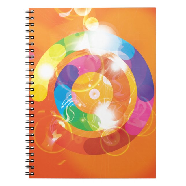 Rainbow Circles Notebook (Front)