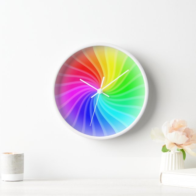 Rainbow  clock (Home)
