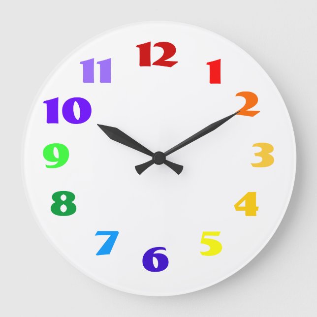 rainbow clock (Front)