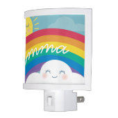 Rainbow Cloud and Sun Night Light (Left)