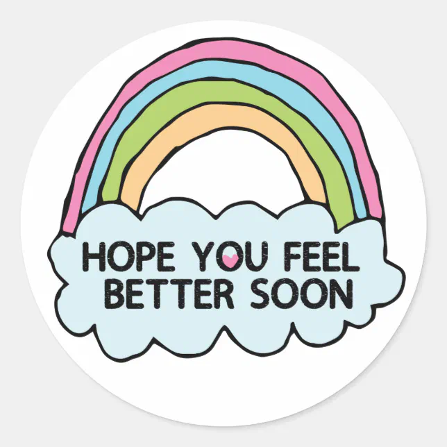 feel better soon clipart