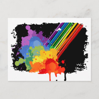 RAINBOW CLOUD -.png Postcard