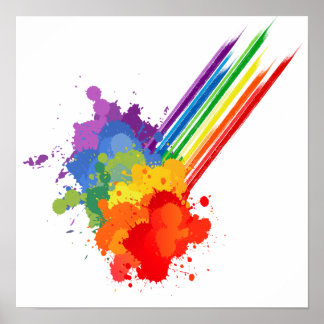 RAINBOW CLOUD -.png Poster