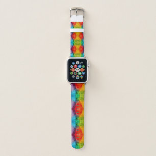 Rainbow Cloud Watercolor Art Apple Watch Band