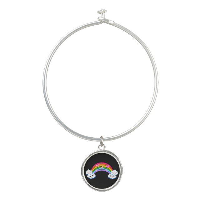 Rainbow Clouds Bracelet (Front)