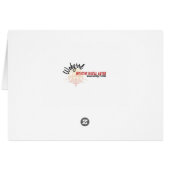 Rainbow Clouds Skies Card (Back Horizontal)