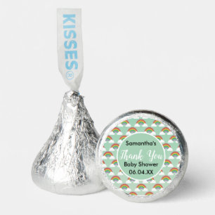 Rainbow Clouds sky gender neutral Baby Shower Hershey®'s Kisses®