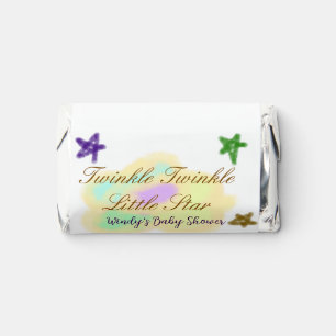 Rainbow clouds twinkle Twinkle Little Star baby Hershey's Miniatures