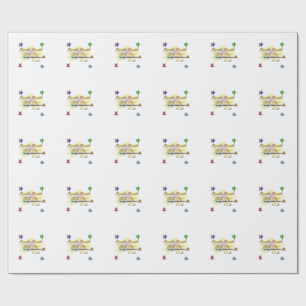 Rainbow clouds twinkle Twinkle Little Star baby Wrapping Paper