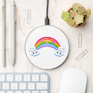 Rainbow Clouds Wireless Charger