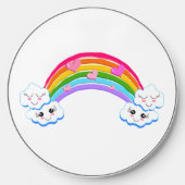 Rainbow Clouds Wireless Charger (Front)