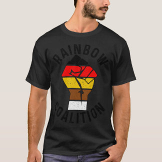 Rainbow Coalition Fred Hampton - Chicago Politics T-Shirt
