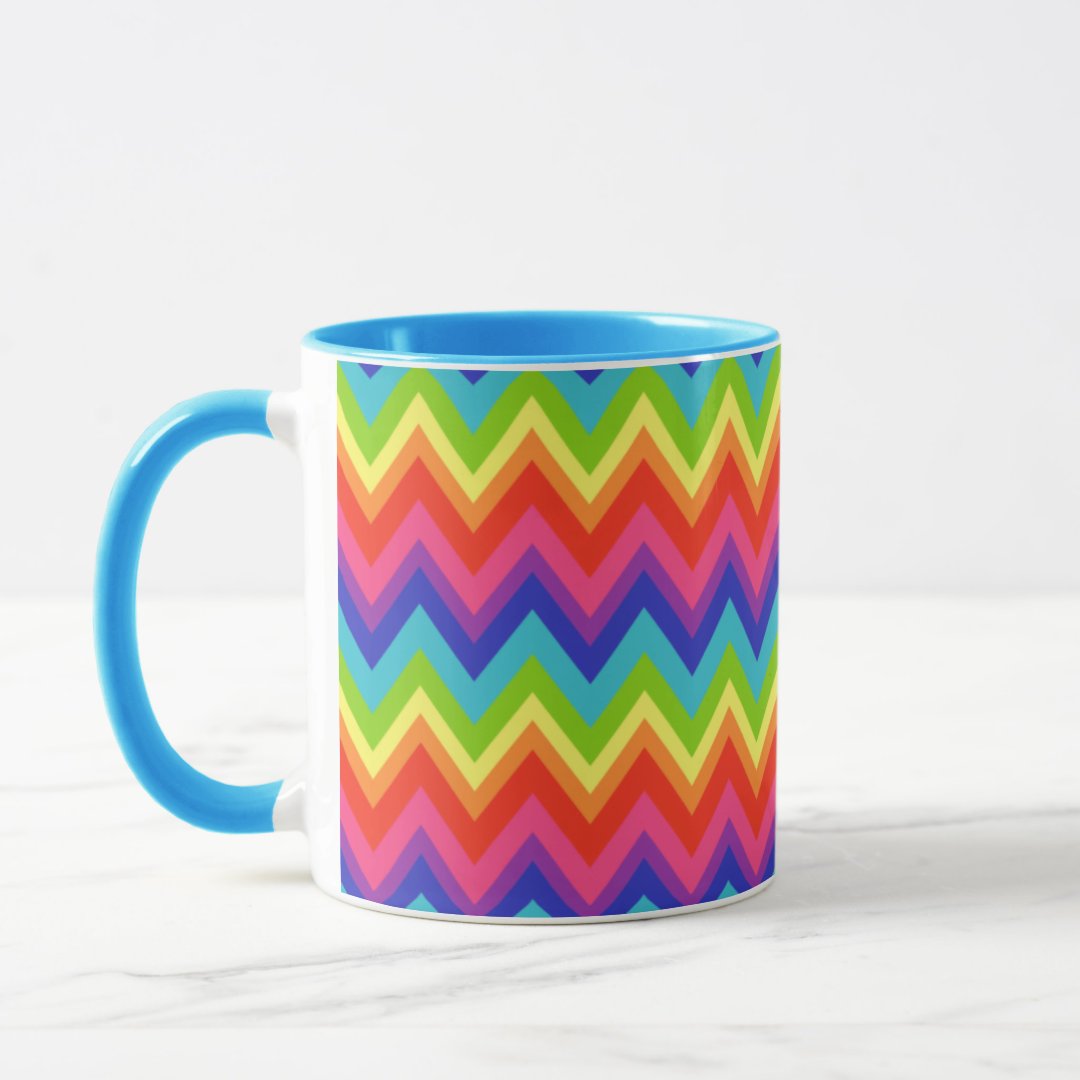 Rainbow Coffee Mug (Left)