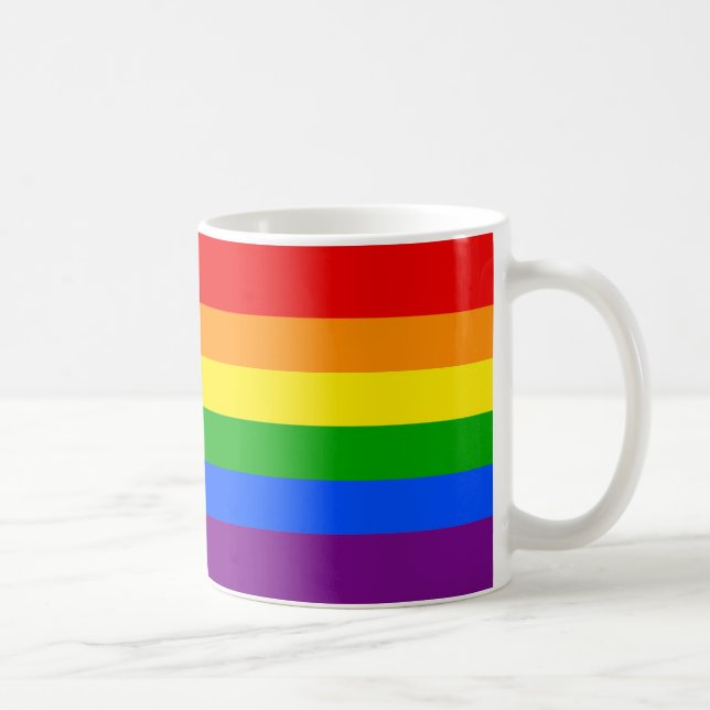 “RAINBOW” COFFEE MUG (Right)