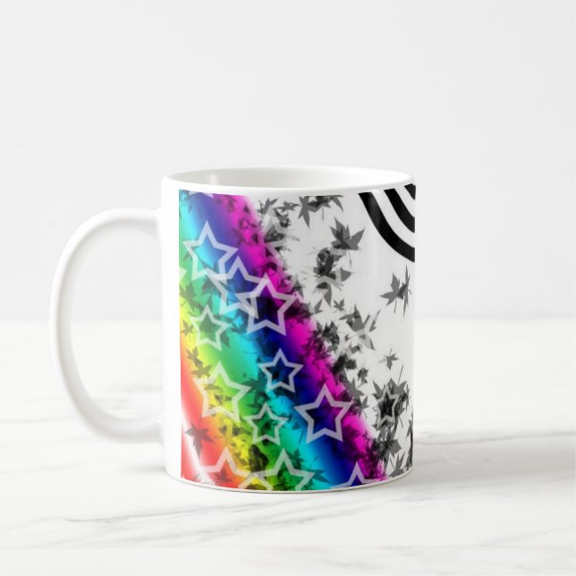 Rainbow Coffee Mug (Left)
