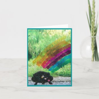 Rainbow Collage St. Patrick's Day Card by ebroskie1234 at Zazzle