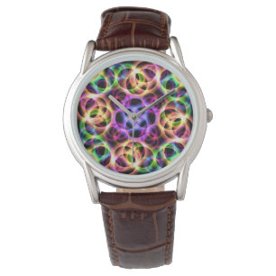 Rainbow Color Bubbles Watch