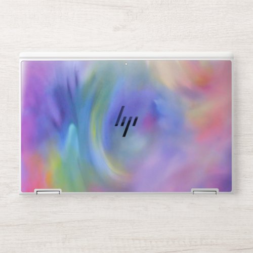 Rainbow Color Colorful Modern Art HP Laptop Skin