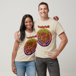 Rainbow Color Design Family Reunion Name & Year T-Shirt