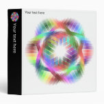 Rainbow color light - 3 ring binder