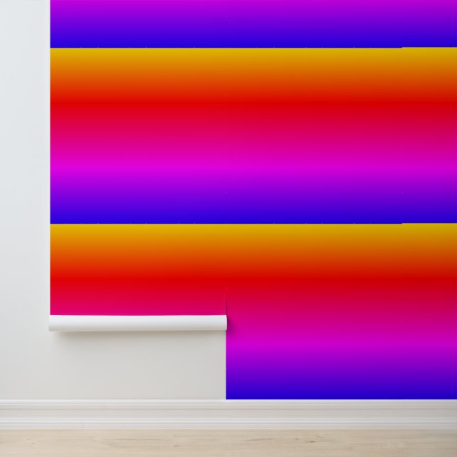 Rainbow Color Neon Colorful Design Wallpaper (Application)