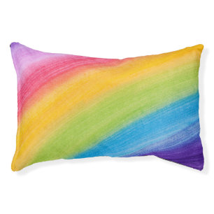 Rainbow Color Pet Bed