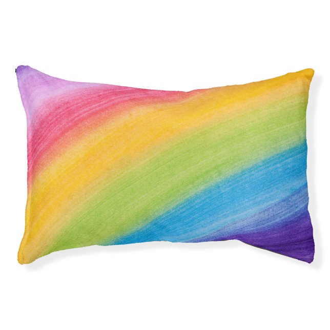 Rainbow Color  Pet Bed (Front)