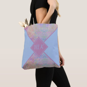 Rainbow Colorblock Tote Bag