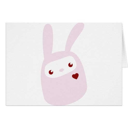 Rainbow Colored Gumdrop Bunnies Cards (Front Horizontal)