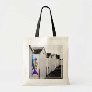 Rainbow Colored Kite Tote Bag