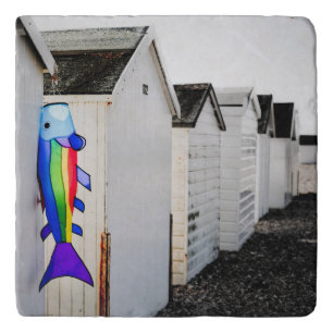 Rainbow Colored Kite Trivet