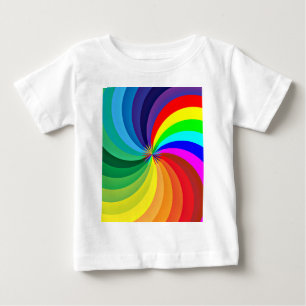 Rainbow Colored Mandala-46556 Baby T-Shirt