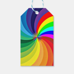 Rainbow Colored Mandala-46556 Gift Tags