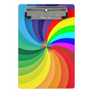 Rainbow Colored Mandala-46556 Mini Clipboard