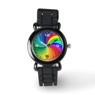 Rainbow Colored Mandala-46556 Watch