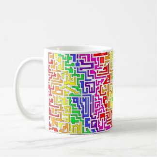Rainbow Colored Mug