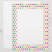 Rainbow Colored Polka Dots Fun Happy Pattern (Front/Back)