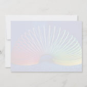 Rainbow-colored slinky toy (Back)
