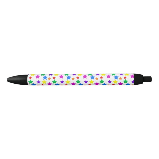 Rainbow Colored Stars Pen (Front)