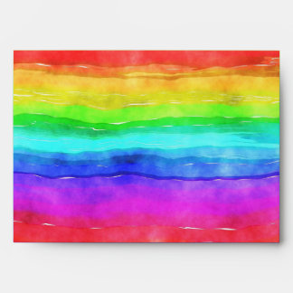 Rainbow Colorful Bright Envelope
