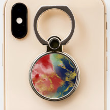 Rainbow Colorful Glitter Marble Pattern