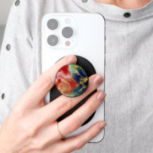 Rainbow Colorful Glitter Marble Pattern