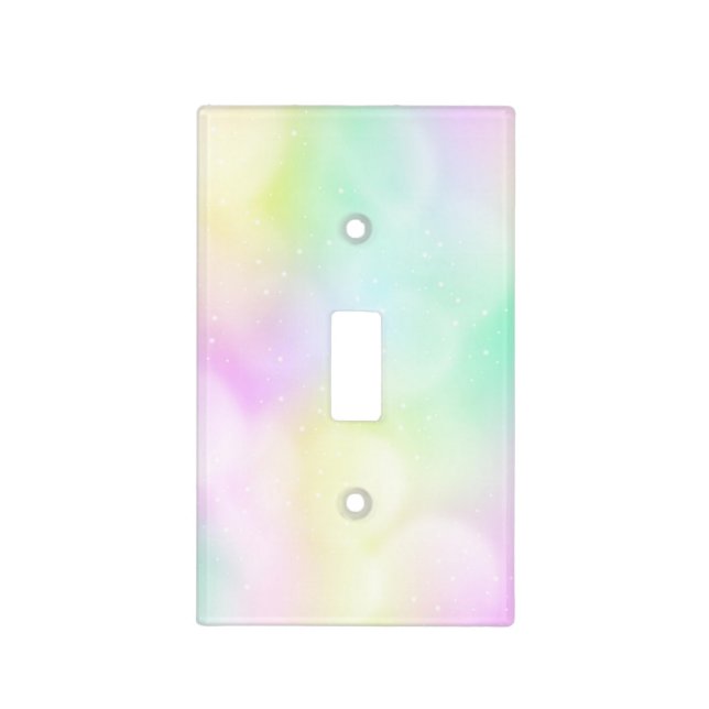 Rainbow, Colorful Light Switch Cover (Front)