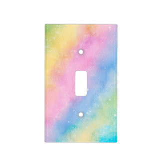 Rainbow, Colorful Light Switch Cover