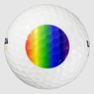 Rainbow Colors 12 Pack Golf Balls